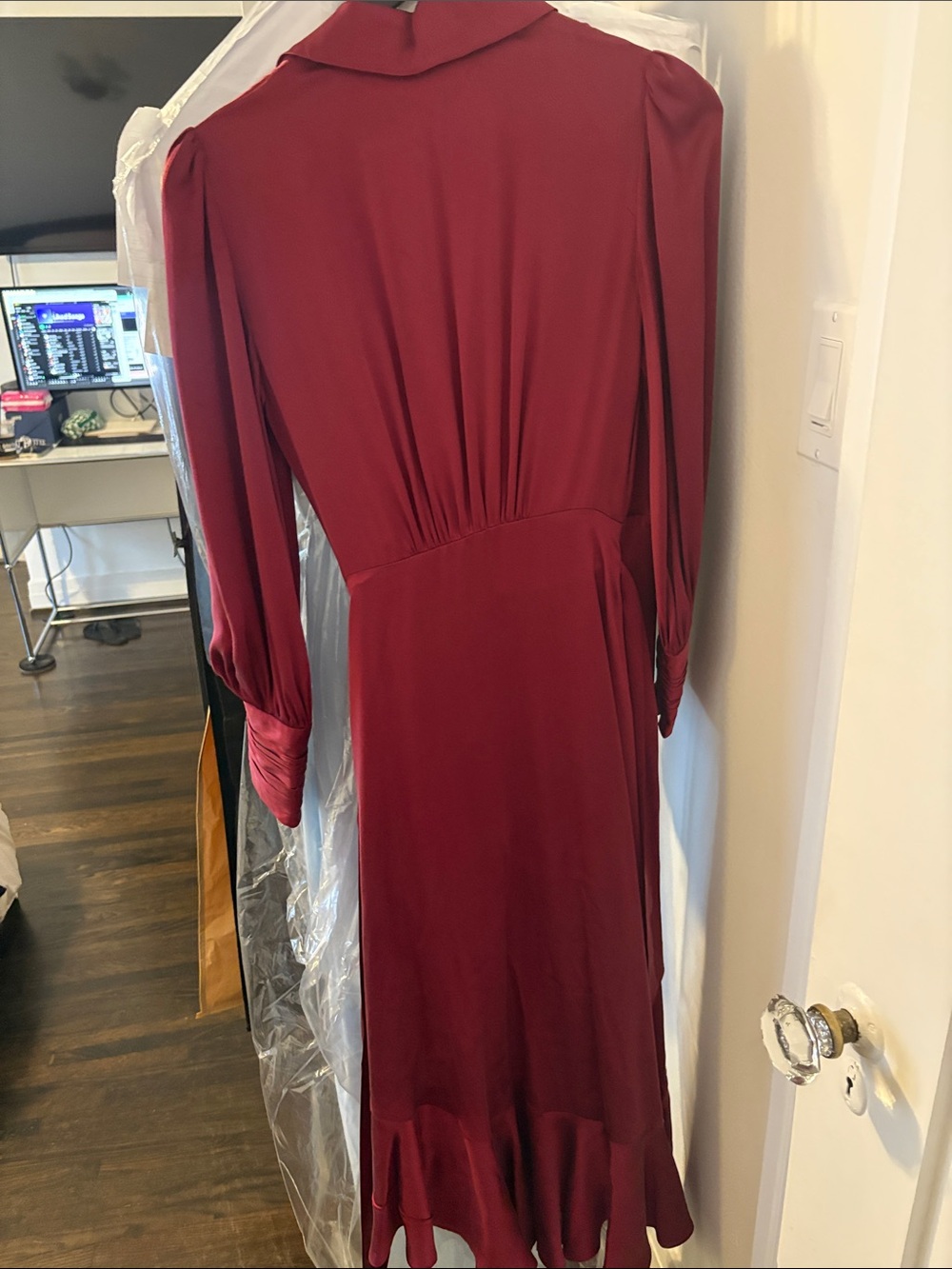 Zimmermann Deep Wine Red Blouse - Picture 6 of 6